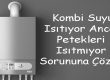 kombi çalışıyor petekler ısınmıyor