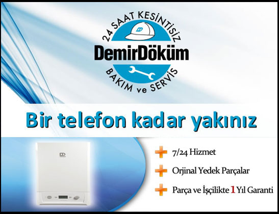 Demirdöküm Kombi Servisi Ile Garantili Kesin Çözüm - 0537 737 9460